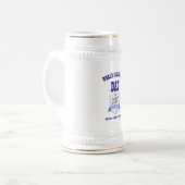 世界最高のパパ最高の-  Father BEER Glass ビールジョッキ (正面左)