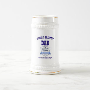 世界最高のパパ最高の-  Father BEER Glass ビールジョッキ