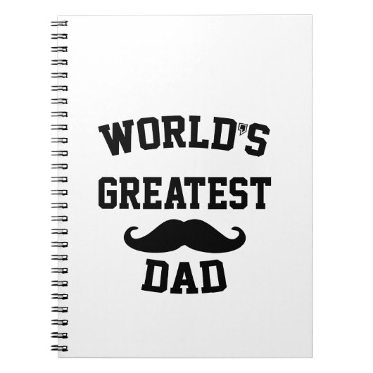 世界最高のパパ ノートブック (正面)