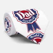 世界最高のパパ – リボン ネクタイ (ロール)