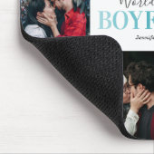 世界最高のボーイフレンド10写真 マウスパッド (コーナー)