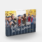 世界最高のポップ・アートのの写真カスタムブロック フォトブロック (左)