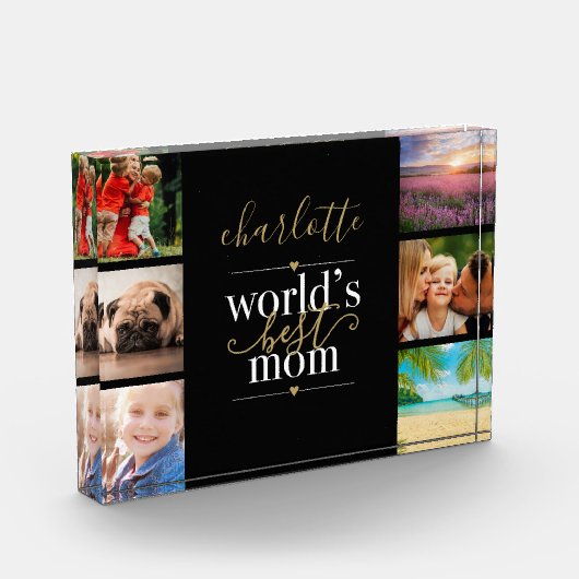 世界最高のマパーソナライズされたー6 フォトブロック (左)