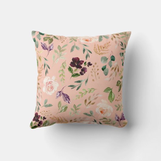 世界最高のママフローラ数々の写真シック クッション (裏面)