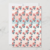 世界最高のママ トロピカルフラワーズ 母の日 シーズンカード (裏面)