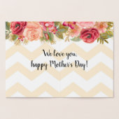 世界最高のママ！ |母の日 箔カード (内部)