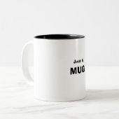 世界最高のミームマグ ツートーンマグカップ (正面左)