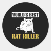 世界最高のラットEr駆除剤の害虫駆除 ラウンドシール (正面)