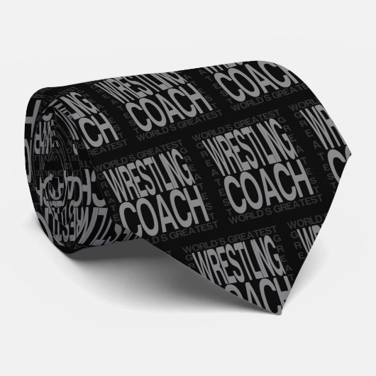 世界最高のレスリングコーチネックタイ ネクタイ (ロール)