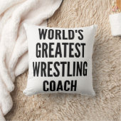 世界最高のレスリングコーチ クッション (ブランケット)