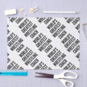 世界最高のレスリングコーチ 薄葉紙 (クラフト)