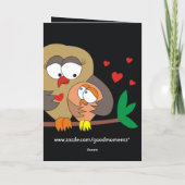 世界最高の中のママのために！素敵なカード カード (裏面)