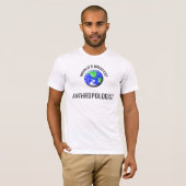 世界最高の人類学者 Tシャツ (正面フル)