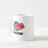 世界最高の会計士 コーヒーマグカップ (正面左)