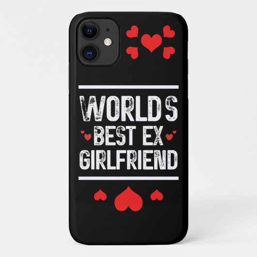 世界最高の元ガールフレンドかわいいおもしろい諺クール Case-Mate iPhoneケース (裏面)