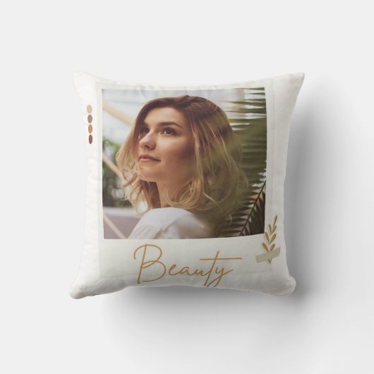 世界最高の写真コラージュ枕 クッション (裏面)