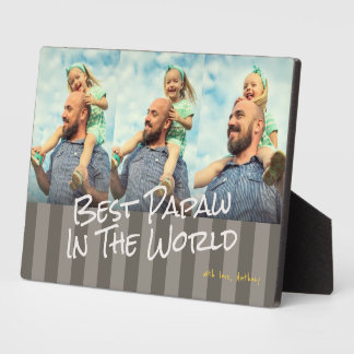 世界最高の写真プラークにパポー  フォトプラーク