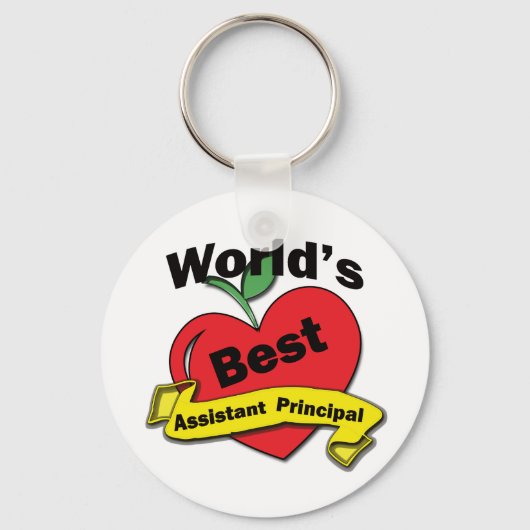 世界最高の副校長 キーホルダー (正面)