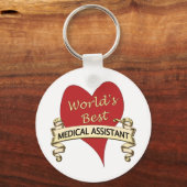 世界最高の医事 キーホルダー (正面)