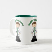 世界最高の医士 ツートーンマグカップ (正面左)