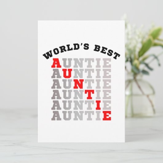 世界最高の叔母さん 招待状 (スタンド正面)