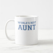 世界最高の叔母 コーヒーマグカップ (左)