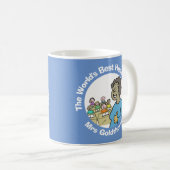 世界最高の女子頭先生 コーヒーマグカップ (正面右)