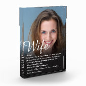 世界最高の妻の定義 Chic Script フォトブロック (左)