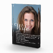 世界最高の妻の定義 Chic Script フォトブロック (右)