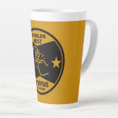 世界最高の姉妹 カフェラテマグ (右アングル)