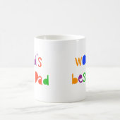 世界最高の子供からのプレゼント コーヒーマグカップ (中央)