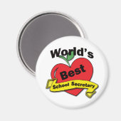 世界最高の学書記 マグネット (正面/裏面)