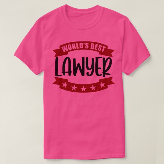 世界最高の弁護士1 Tシャツ (デザイン正面)