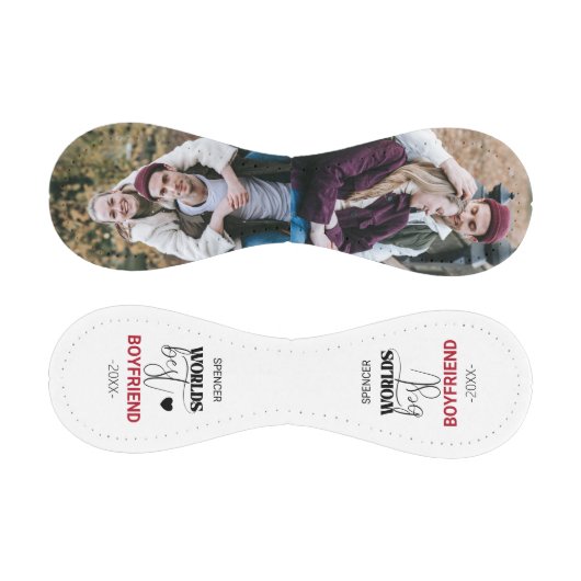 世界最高の彼氏 | 2フォトコラージュユニーク 野球ボール (パネル)