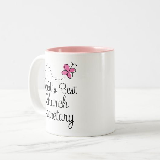 世界最高の教会長官 ツートーンマグカップ (正面左)