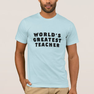 世界最高の教師 グラフィック アパレル Tシャツ