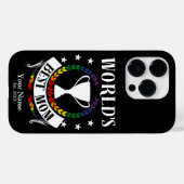 世界最高の母の日の虹の旗の色 Case-Mate iPhoneケース (裏面 (横))