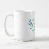 世界最高の母の母の日コーヒーマグ コーヒーマグカップ (左)