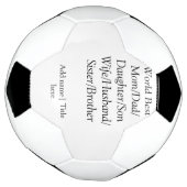 世界最高の母夫妻パパ娘の息子 サッカーボール (回転)