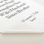 世界最高の母夫妻パパ娘の息子 シェルパブランケット (3/4)