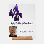 世界最高の母賞 アクリルサイン (正面)