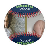 世界最高の父の日のギフト野球のパパ 野球ボール (正面)