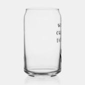 世界最高の犬ママカスタム文字パーソナライズされた ガラス缶 (右)