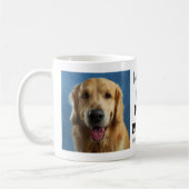 世界最高の犬母の日2写真 コーヒーマグカップ (左)