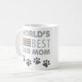 世界最高の犬母 コーヒーマグカップ (正面左)