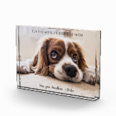 世界最高の犬母|母の日 フォトブロック (右)