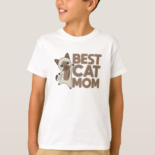 世界最高の猫ママ – Cats Siam Cat Tシャツ