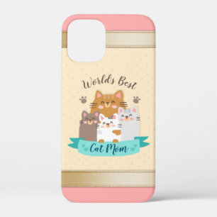 世界最高の猫マム – かわいい子猫 iPhone 12 MINI ケース