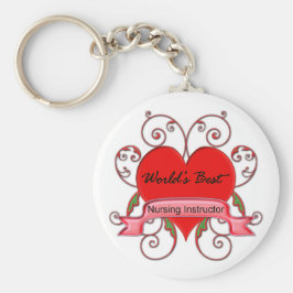 世界最高の看護インストラクター キーホルダー