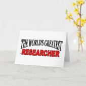 世界最高の研究者 カード (黄色い花)